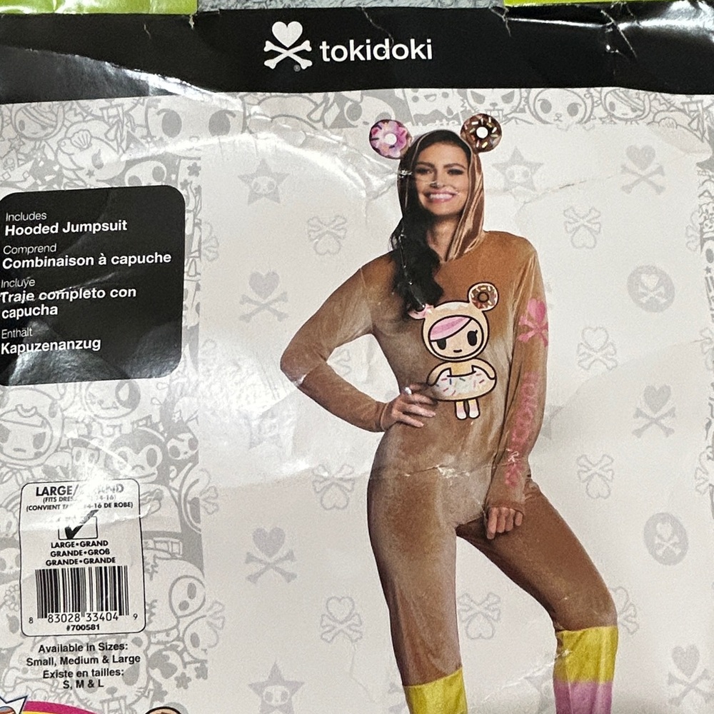 Like new tokidoki Donutella adult costume